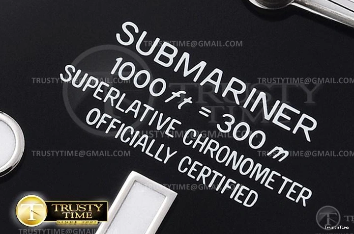 0814 ROLSUB0281 – Submariner 114060 904L SS SS Blk V10 Noob SA WaterResistant 1036